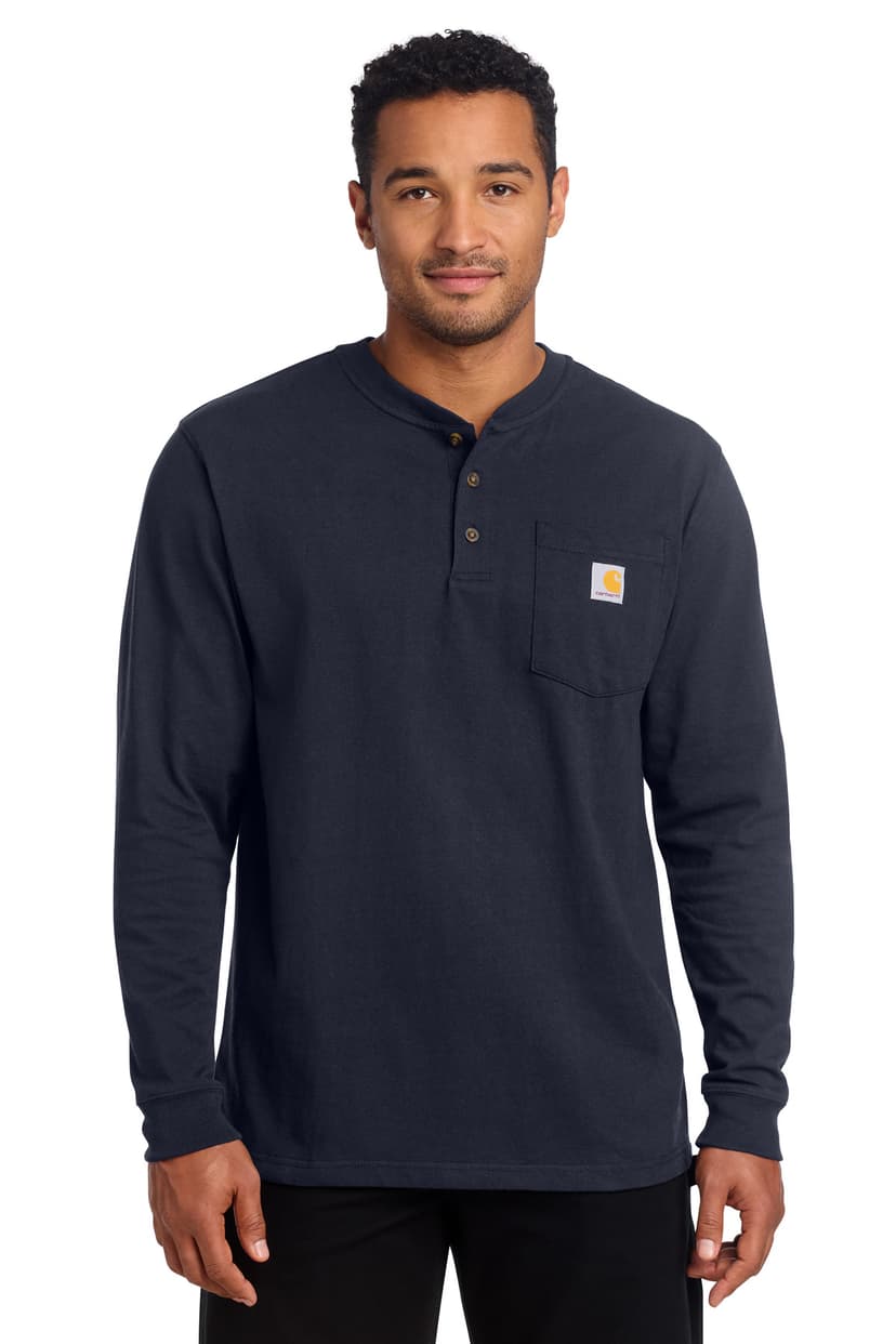 Carhartt Long Sleeve Henley T-Shirt CTK128
