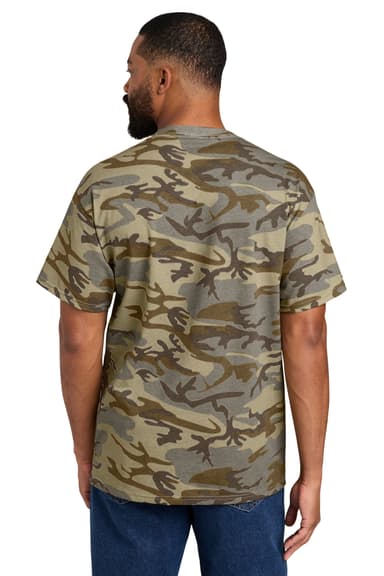 Port & Co Core Cotton Camo Tee. PC54C