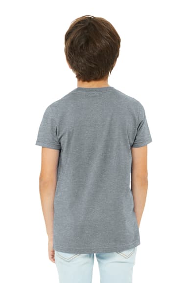 BELLA+CANVAS Youth Heather CVC Tee BC3001YCVC