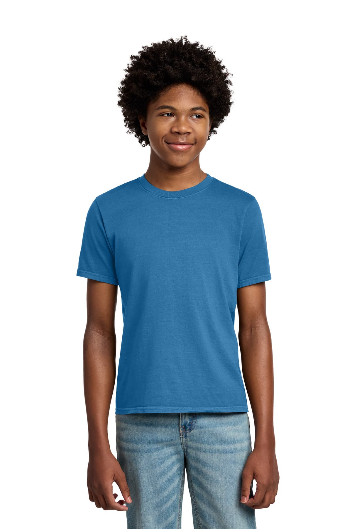 Port & Co Youth Beach Wash Garment-Dyed Tee. PC099Y