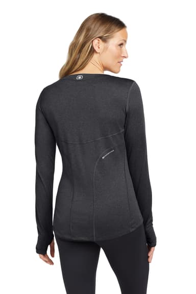 OGIO Women's Long Sleeve Pulse Crew. LOE321