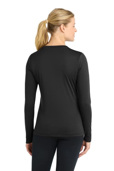 Sport-Tek Women's Long Sleeve PosiCharge Competitor V-Neck Tee. LST353LS