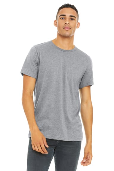 BELLA+CANVAS Unisex Heather CVC Short Sleeve Tee. BC3001CVC