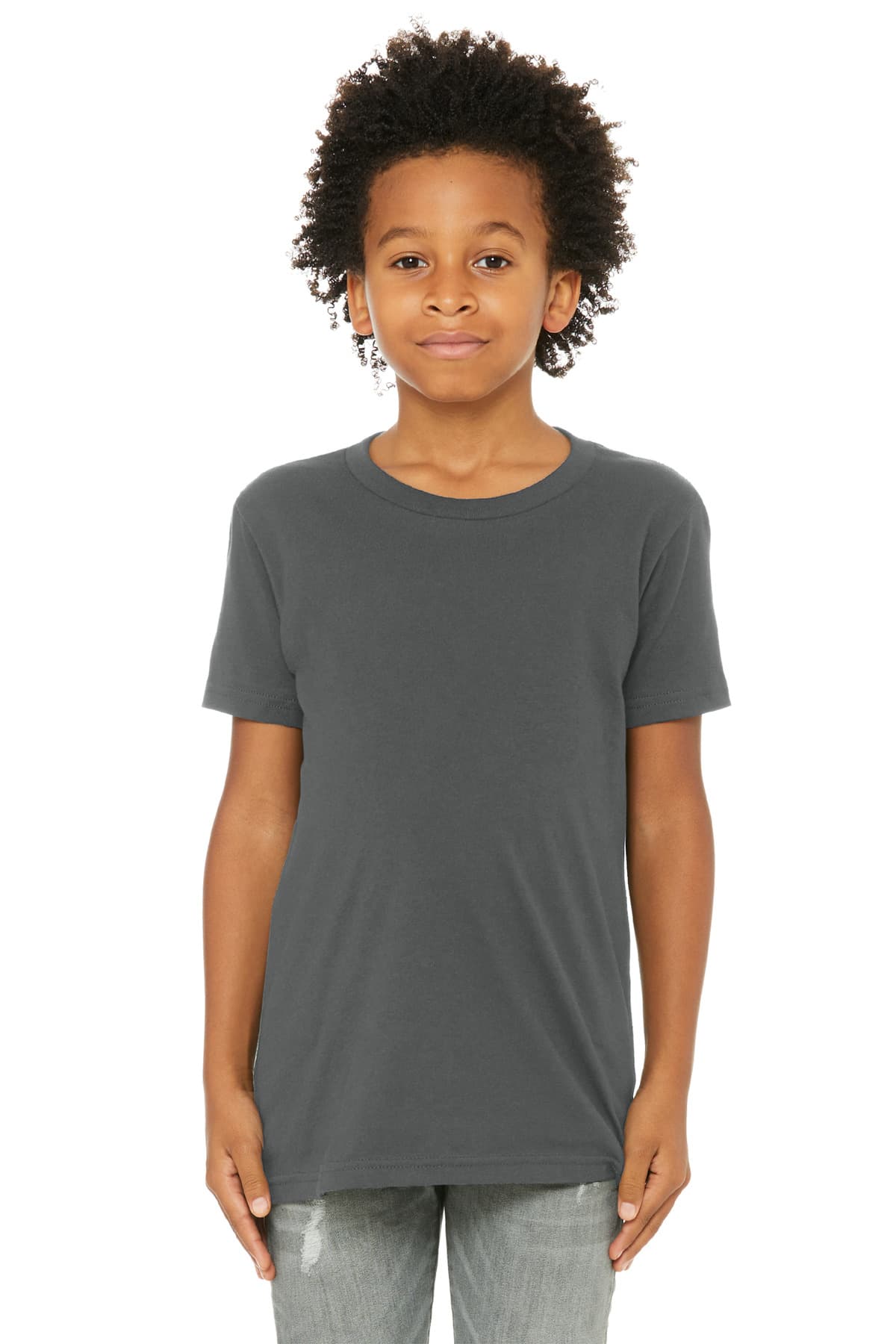 BELLA+CANVAS Youth Jersey Short Sleeve Tee. BC3001Y