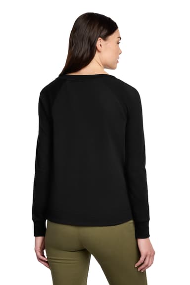 District Women's Featherweight French Terry Long Sleeve Crewneck DT672