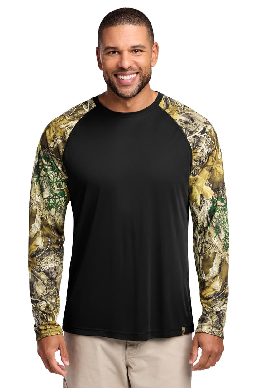 Russell Outdoors Realtree Colorblock Performance Long Sleeve Tee RU151LS