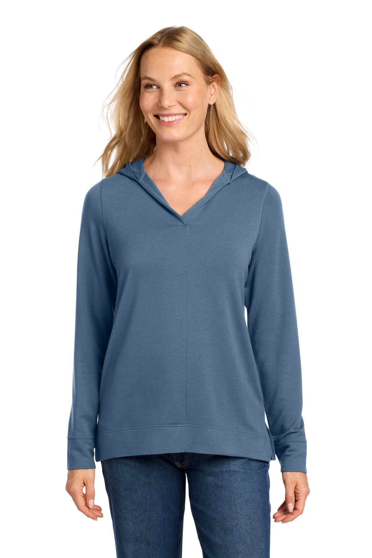 Port Authority Women's Microterry Pullover Hoodie LK826