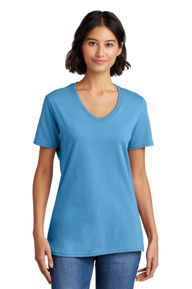 Port & Co Women's Core Cotton V-Neck Tee. LPC54V