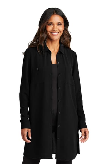 Port Authority Women's Textured Crepe Long Tunic LW715