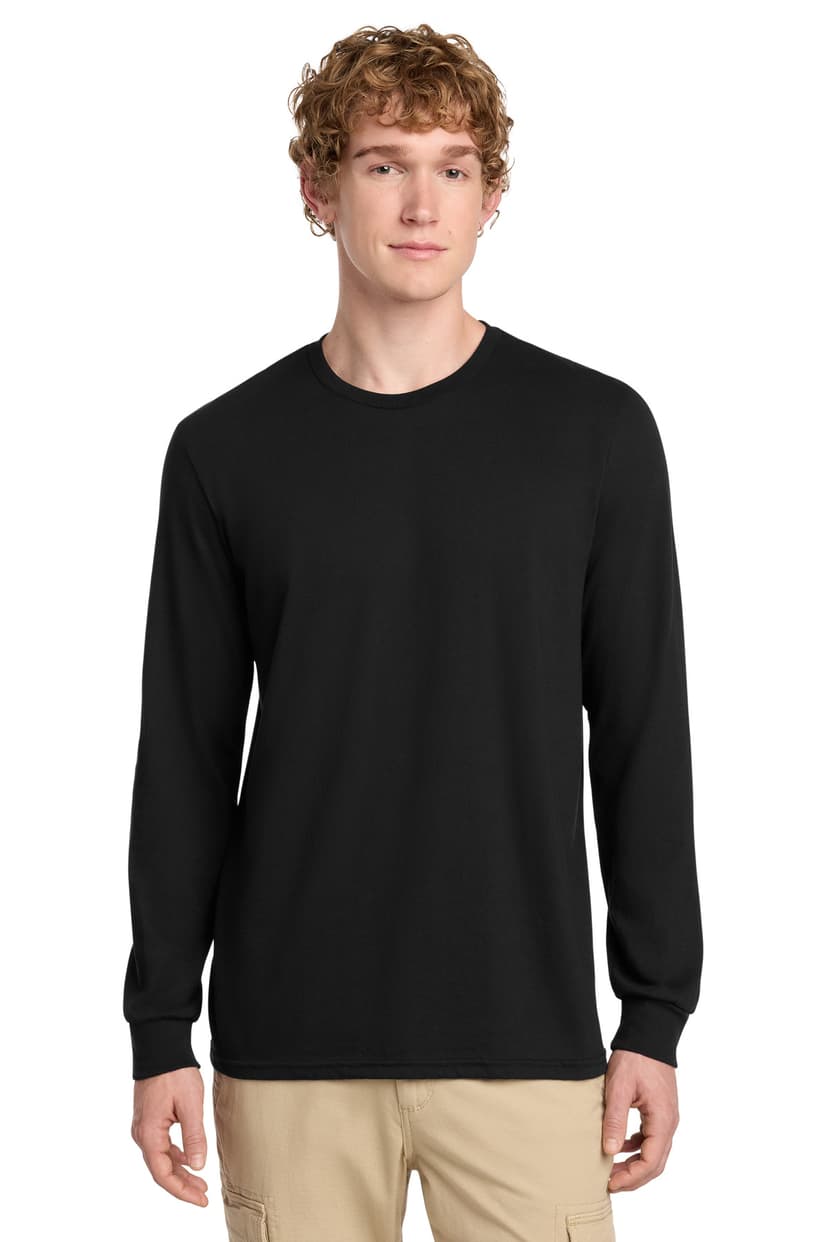 District Perfect Blend CVC Long Sleeve Tee DT109