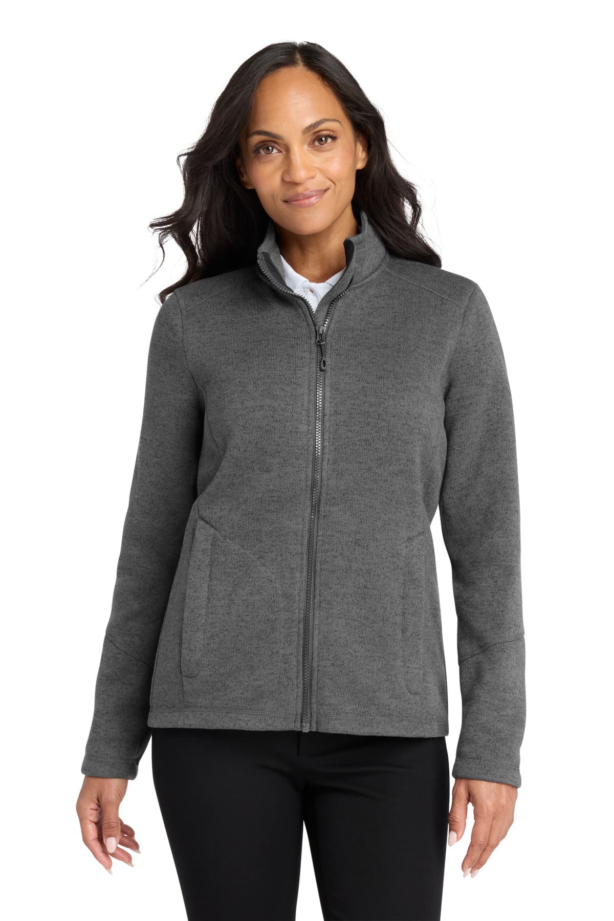 Port Authority Women's Arc Sweater Fleece Jacket L428