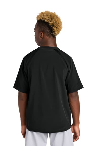 Sport-Tek Youth Repeat 1/2-Zip Short Sleeve Jacket YJST489