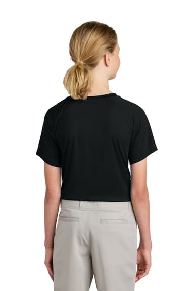 Sport-Tek Youth PosiCharge Competitor 2-Button Henley YST359
