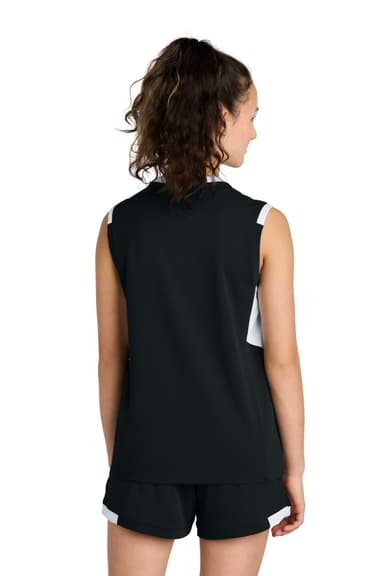 Sport-Tek Youth Club Sleeveless V-Neck YST441