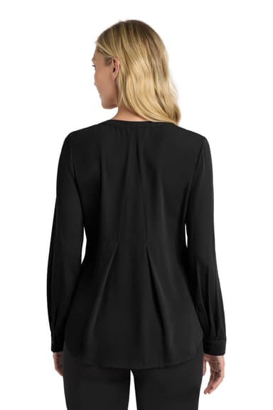 Port Authority Women's Long Sleeve Button-Front Blouse. LW700