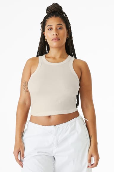 BELLA+CANVAS Women's Micro Rib Racer Tank BC1019