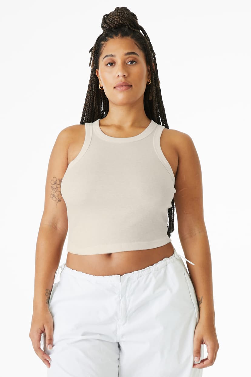 BELLA+CANVAS Women's Micro Rib Racer Tank BC1019